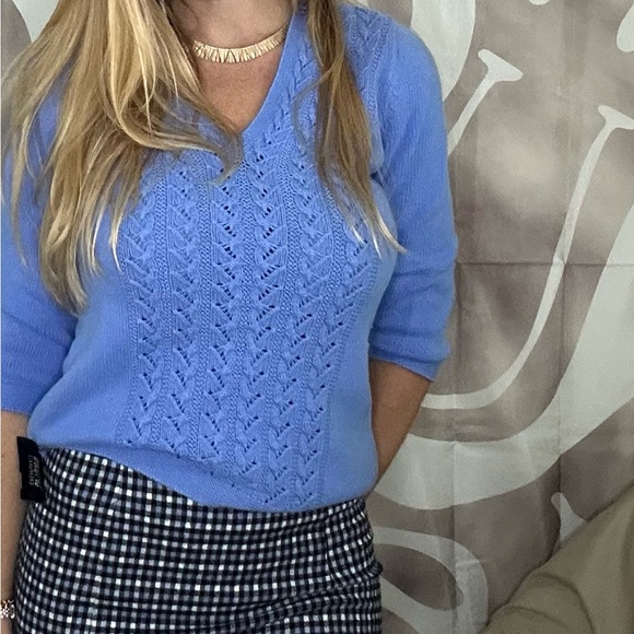 Chaps Tops - Chaps blue sweater